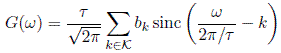 SoS - frequency domain