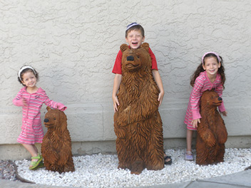 Yonatan, Tal and Moriah